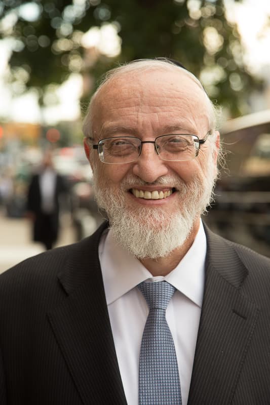 Nachman Caller on 13th Avenue in Boro Park